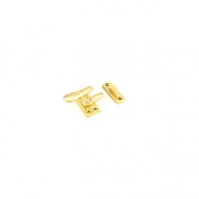 Ives 66A Casement Fastener with Multiple Strikes - Bright Brass