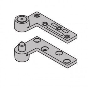 Ives 7212TOP Right Hand 3/4" Offset Top Pivot 200 Pound - Satin Brass Painted