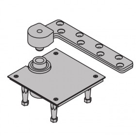 Ives 7237FBTM 3/4" Offset Heavy Duty Fire Rated Cement Case Bottom Pivot 1750 Pound - Satin Bronze Painted