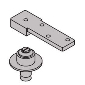 Ives 7253BTM 1-1/2" Center Hung Bottom Pivot 300 Pounds - Oil Rubbed Bronze