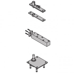 Ives 7259SET 1-1/2" Center Hung Cement Case Pivot Set 1000 Pounds - Dark Bronze Painted