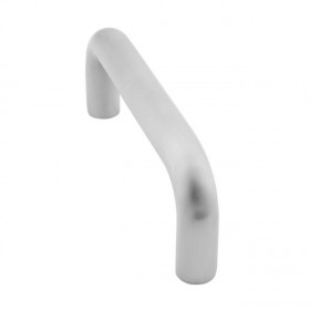 Ives 8102HD0 10" Straight Door Pull, 3/4" Round and 1-1/2" Clearance - Satin Stainless Steel