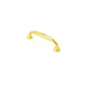 Ives 81115 5-1/4" Door Pull with 1-3/16" Clearance - Bright Brass