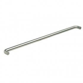 Ives 9100HD28 28" Push Bar, 1" Round and 2-1/2" Projection - Satin Nickel