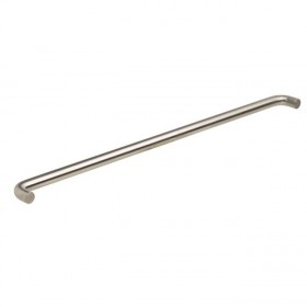 Ives 9100HD33 33" Push Bar, 1" Round and 2-1/2" Projection - Satin Stainless Steel