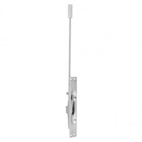 Ives FB45824 24" Manual Flush Bolt for Metal Door with 1" Width - Bright Chrome
