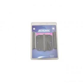 Ives SC3P1011F7 3-1/2" x 3-1/2" 5/8 Radius Hinge Carded 3 Pack - Aged Bronze
