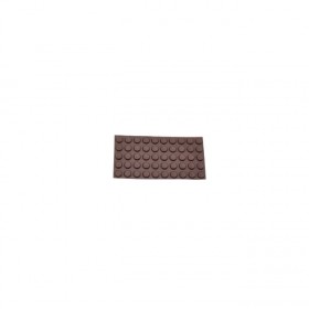 Ives SR66 Adhesive Brown Door Silencers, Bag of 100 - Brown