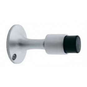 Ives WS443 Solid Wall Stop with Masonry Mounting - Bright Brass