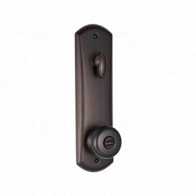 Kwikset 506H-GC Signature Series Hancock Interconnected Entry Door Lock with New Chassis
