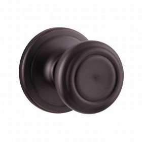 Kwikset 788CN-BB Cameron Half Dummy Lock in Brown Box