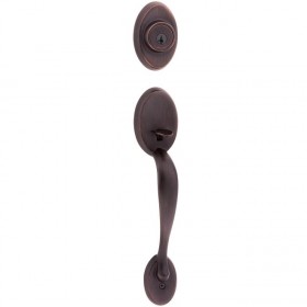 Kwikset 800CELIP-SV1 Chelsea Single Cylinder Exterior Handleset SmartKey with New Chassis