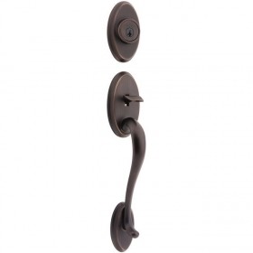 Kwikset 800SELIP-S Shelburne Single Cylinder Exterior Handleset SmartKey