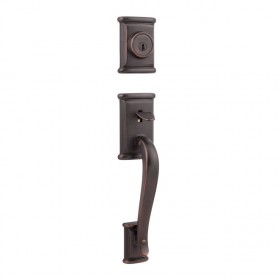 Kwikset 802ADHLIP Ashfield Dummy Exterior Handleset