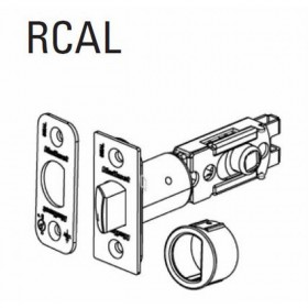 Kwikset 83518004 UL Adjustable Radius Corner Deadlatch