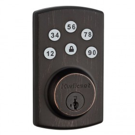 Kwikset 907-2-S Powerbolt 2 Touchpad Electronic Deadbolt SmartKey