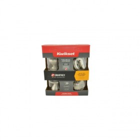 Kwikset 991CN-S-BBB Combo Cameron Entry and Single Cylinder Deadbolt in Brown Box