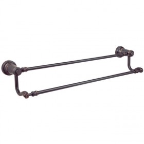 Kwikset CP0795ADB Ashfield 24" Double Towel Bar