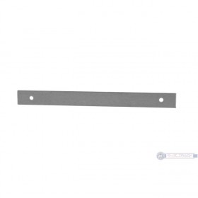 Leatherneck 0115-5112SP 10ft 142 Flat Track without Spacers and with Spliced Holes Brushed Stainless Steel