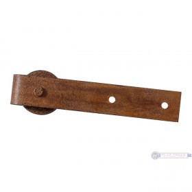Leatherneck 0115-6002 Straight 402 Hanger for Flat Track Weathered Rust