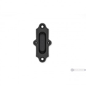 Leatherneck 0117-0099 Flush Door Pull Handle for Flat Track - Black