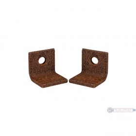 Leatherneck 0117-6041 Door Stop with Cushion for 142 Track Weathered Rust