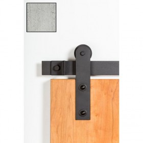 Leatherneck 0119-4091 Straight 402-LP Hanger with Low Profile Wheel for Flat Track Mill Stainless Steel