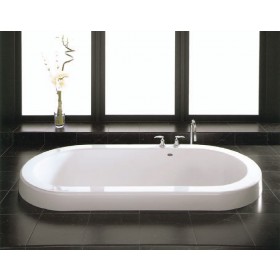 Neptune Zen group ZEN 3672 Drop-in Oval Bathtub