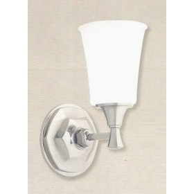 Norwell Iris Single Sconce w/Matte Opal Glass - 9701
