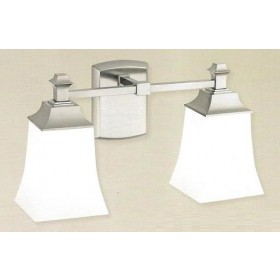 Norwell Sapphire Double Sconce w/Shiny Opal Glass - 9712