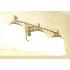 Norwell Sapphire Triple Sconce w/Shiny Opal Glass - 9713