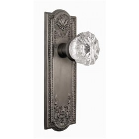 Nostalgic Meadows Plate w/Crystal Passage Knob