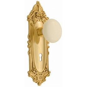 Nostalgic Victorian Plate /Porcelain Dummy Knob