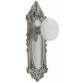 Nostalgic Victorian Plate /Porcelain Passage Knob