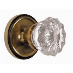 Nostalgic Crystal Knob Privacy Knob Set