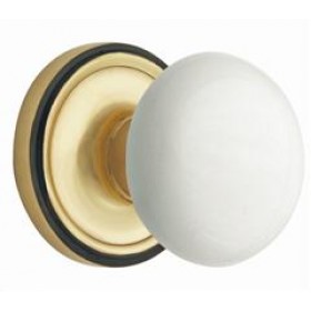 Nostalgic Porcelain Knob Passage Knob Set