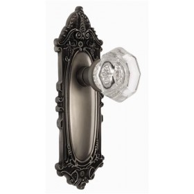 Nostalgic Victorian Plate w/Waldorf Passage Knob