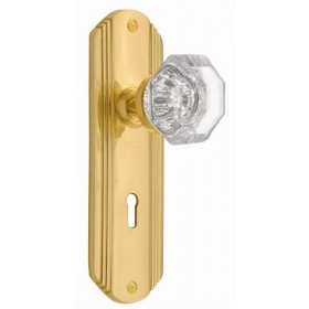 Nostalgic Deco Plate w/ Waldorf Dummy Knob