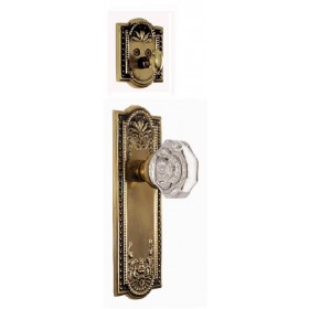 Meadows Interior Handleset w/Waldorf Knob