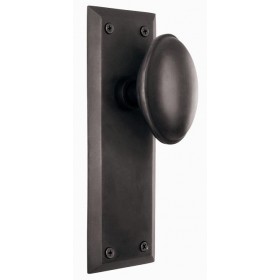 Nostalgic New York Plate w/Homestead Dummy Knob