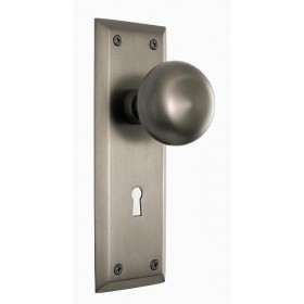 Nostalgic New York Plate w/New York Dummy Knob