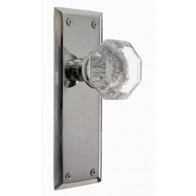 Nostalgic New York Plate w/Waldorf Dummy Knob