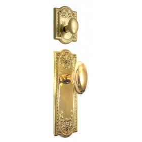 Meadows Interior Handleset w/Homestead Knob