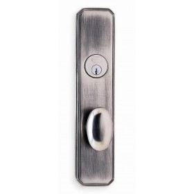 Omnia 11860AC Mortise Lockset w/Oval Knob