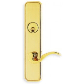 Omnia D11568AC Deadbolt Lockset w/Lever