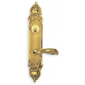 Omnia D52233AC Deadbolt Lockset w/Lever