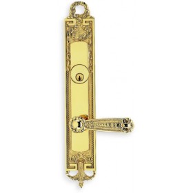 Omnia D54229AC Deadbolt Lockset w/Lever