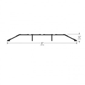 Pemko 1710D 36" Saddle Threshold Dark Bronze Anodized Aluminum
