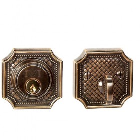 Von Morris Weave Deadbolt Single or Double Cylinder - 18857