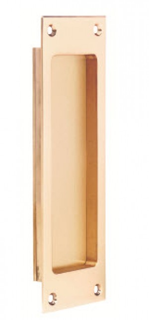 Accurate S2002 7" Square Style Pocket Door Flush Pull